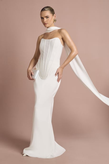 Bandeau Bandage Corset Top - Image 3
