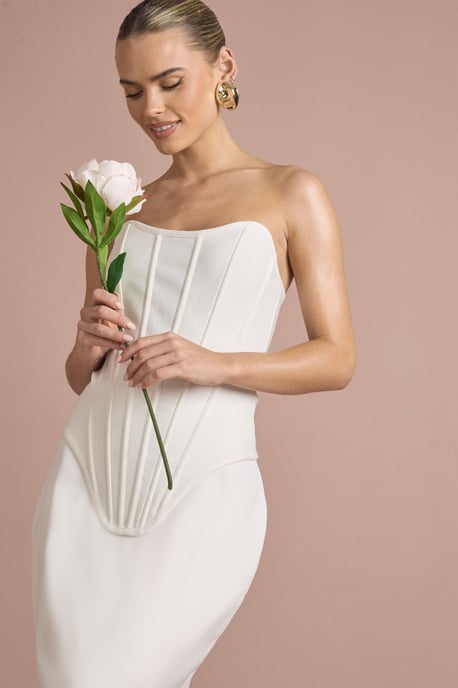 Bandeau Bandage Corset Top - Image 4