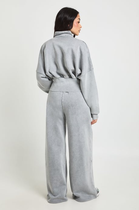 Deep Hem Funnel Neck Tracksuit - Image 2