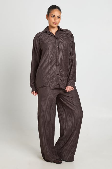 Plus Plisse Trouser - Image 1