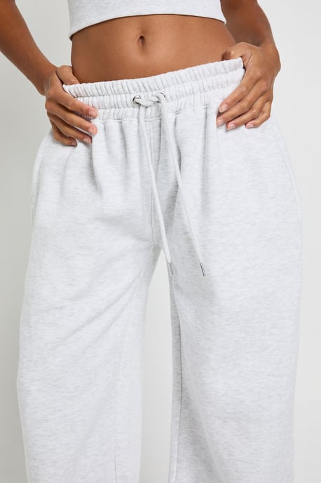Petite Deep Hem Crop Top 3 Piece Hooded Tracksuit - Image 4