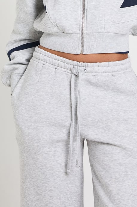 Funnel Neck Contrast Panel Sweatshirt Tracksuit - Image 4