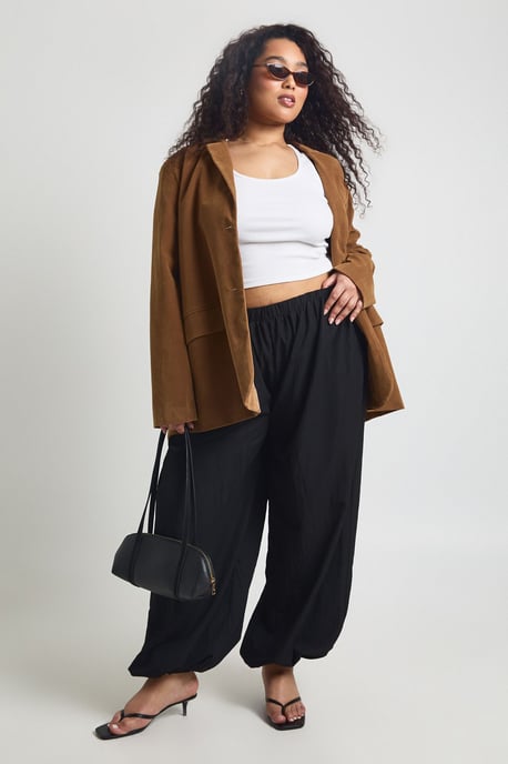 Plus Peached Balloon Trouser - Image 1