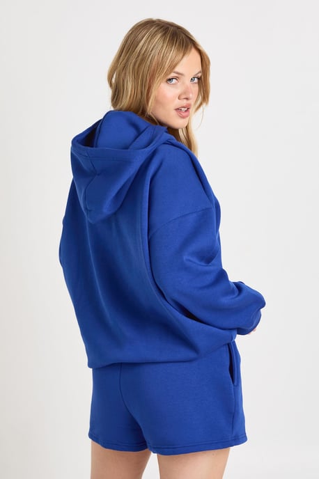 Petite NY Applique Hooded Short Tracksuit - Image 2
