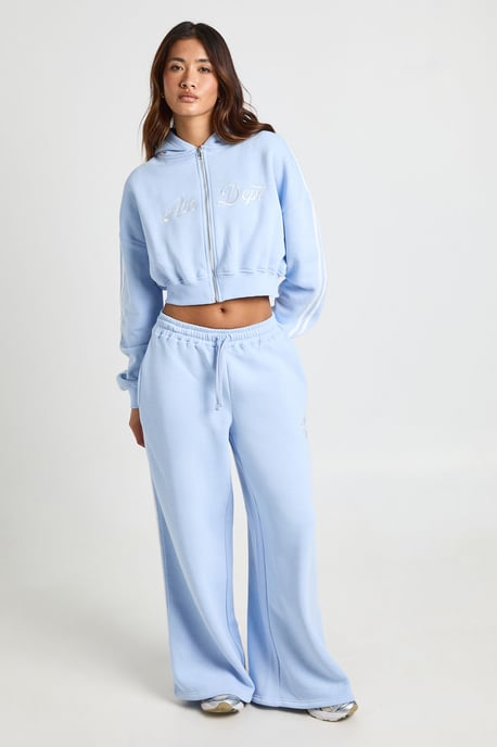 Ath Dept Side Stripe Zip Through Hooded Tracksuit - Image 1