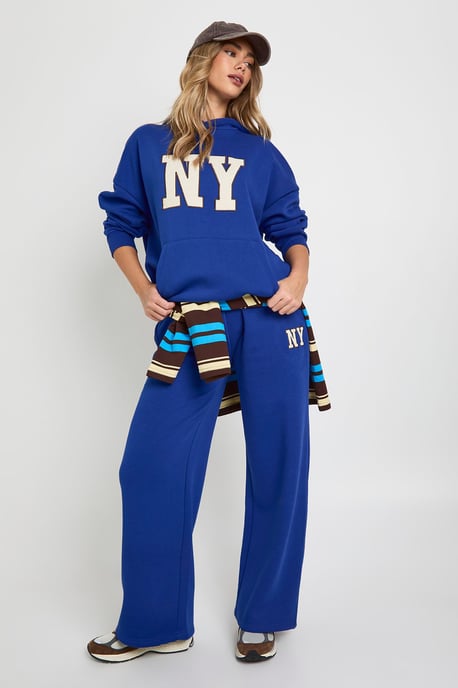 NY Applique Hoodie Tracksuit - Image 3