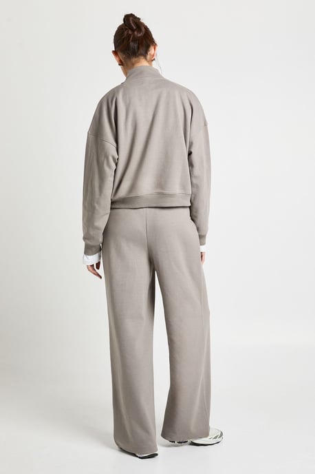 Zip Through Funnel Neck Interlock Tracksuit - Image 2
