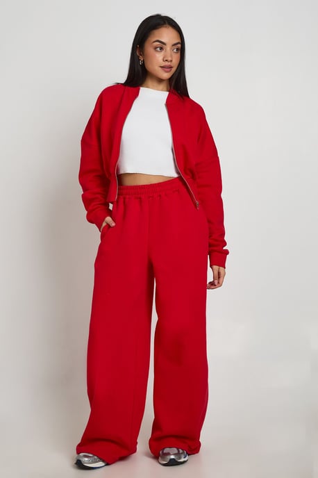 Deep Hem Zip Through Bomber Tracksuit - Image 1