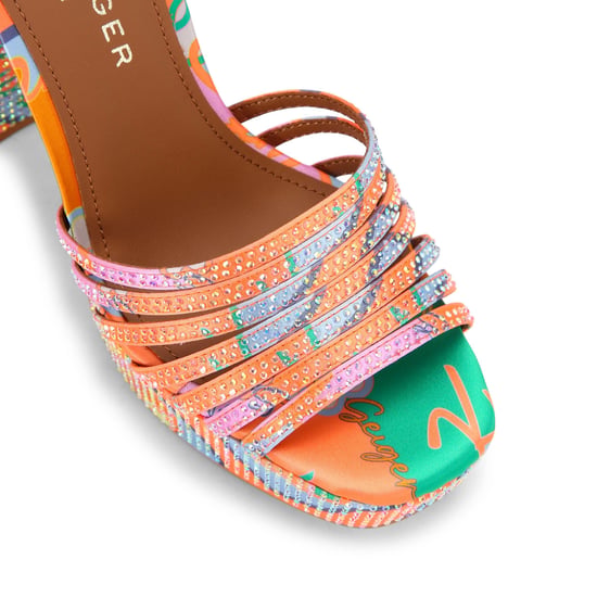 Kurt Geiger London Pierra Ankle Tie Platform Sandals - Image 4