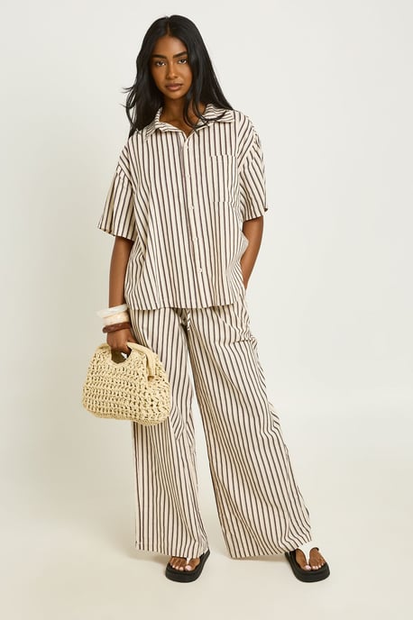 Stripe Oversized Shirt - Image 3