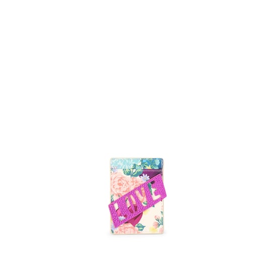 Kurt Geiger London Leather Cc Holder Kensington Love - Image 1
