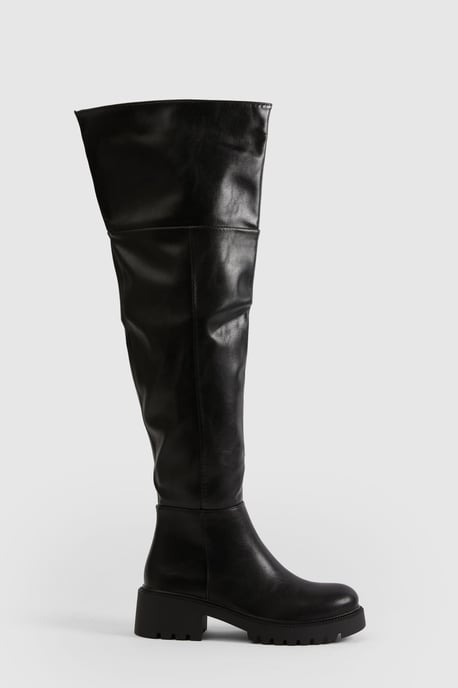 Chunky Over The Knee Boots - Image 3