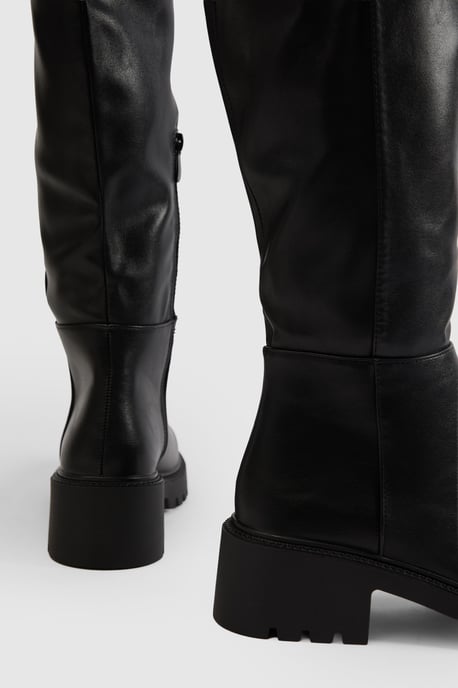 Chunky Over The Knee Boots - Image 4