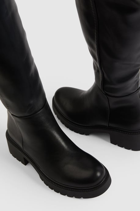Chunky Over The Knee Boots - Image 6