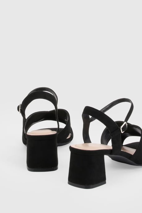 Wide Fit Cut Out Low Block Heels - Image 4