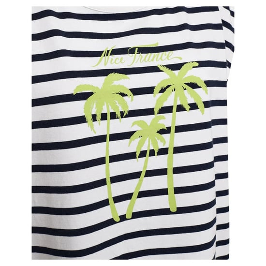 Free Quent Fqfenjal tee brilliant white & navy blue - Image 4