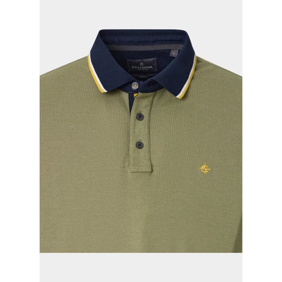 Casamoda Polo korte mouw polo 2-tone pq 126320101/303 - Image 3