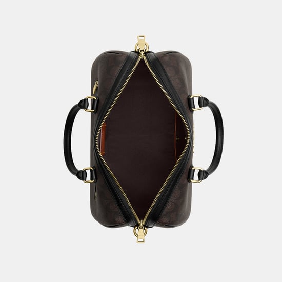 Rowan Large Satchel Bag In Signature Canvas - Image 3