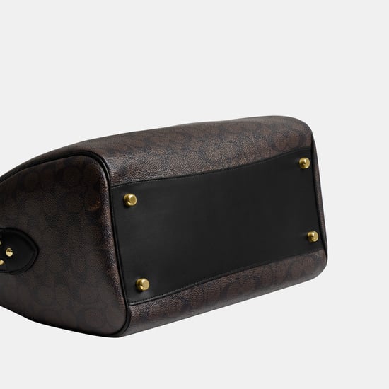 Rowan Large Satchel Bag In Signature Canvas - Image 4