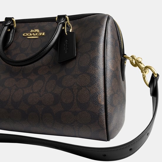 Rowan Large Satchel Bag In Signature Canvas - Image 6