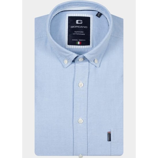 Giordano Overhemd korte mouw heren marlon short sleeve button do 616052/61 - Image 2