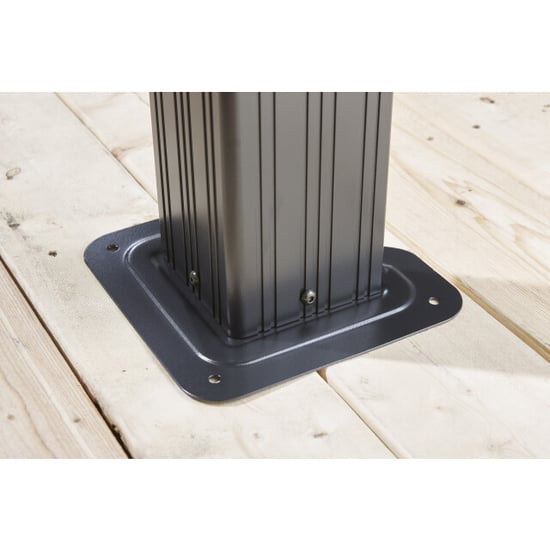 Sojag Messina aluminium bbq grillpaviljoen 179x292x262 cm - Image 2