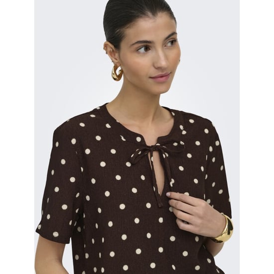 Jacqueline de Yong Jdydebbie ss v neck top jrs dia dessin - Image 4