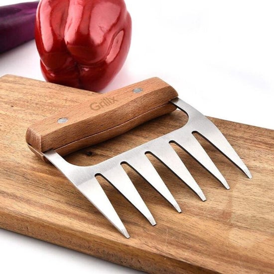 GrillX Luxe vleesklauwen houten handvat meat claws vleesshredder - - Image 4