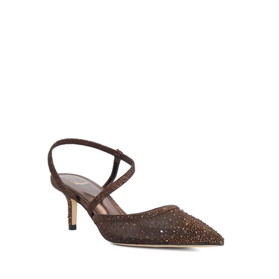 Dune Ladies Chasing - Pointed Toe Kitten Heel Court Shoes - Image 1