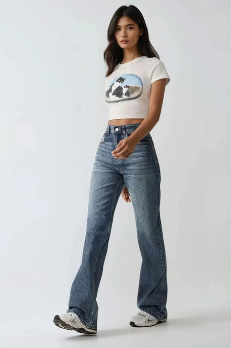Raka Jeans med Denim - Image 3