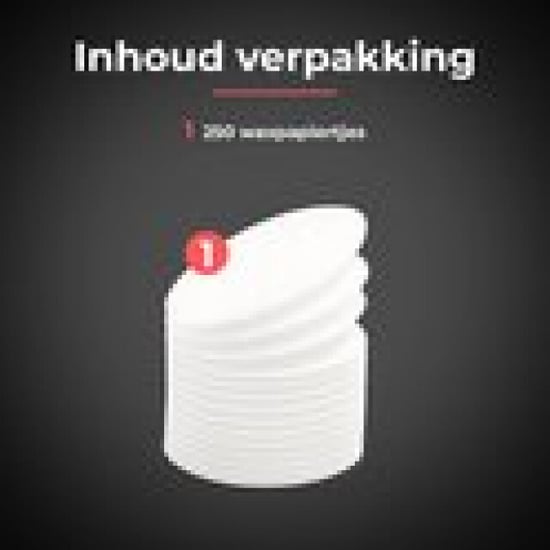 GrillX Wax papier hamburgerpers 250 stuks Ø 11,3 waxpapiertjes hamburger - - Image 5