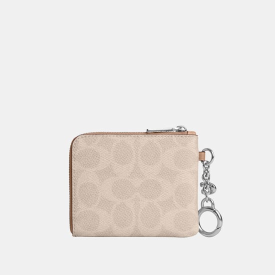 Small Corner Zip Wallet In Signature Canvas - Image 2
