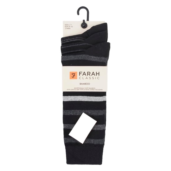 3 Pack Mens Striped Bamboo Dress Socks Soft Breathable Socks - Image 2