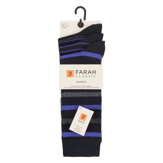 3 Pack Mens Striped Bamboo Dress Socks Soft Breathable Socks - Image 2