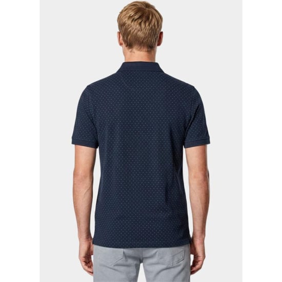 Bos Bright Blue Polo heren 4001r-2/navy - Image 5