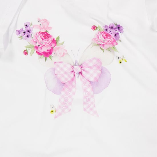 Monnalisa Kinder meisjes t-shirt in - Image 5