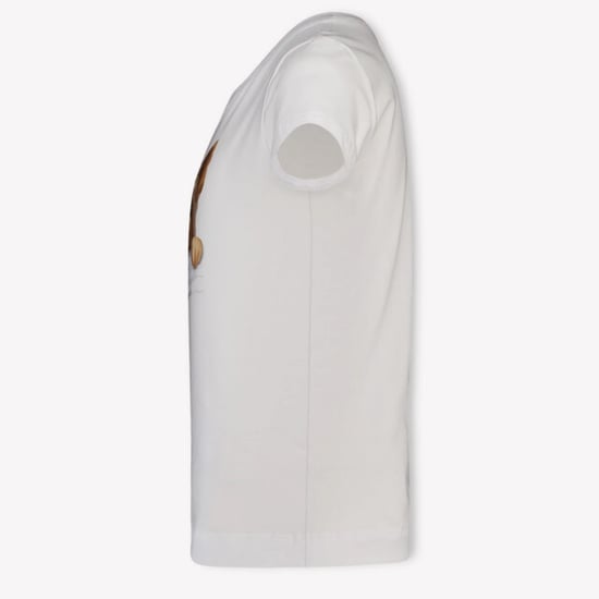 Monnalisa Meisjes t-shirt hondje wit - Image 3