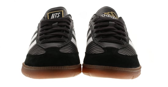 Adidas Originals Mens Trainers Samba Nts Leather Lace Up black white - Image 3