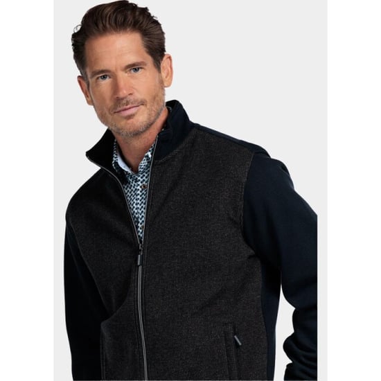 Baileys Vest heren sweat cardigan zip 2-tone ja 522250/85 - Image 2