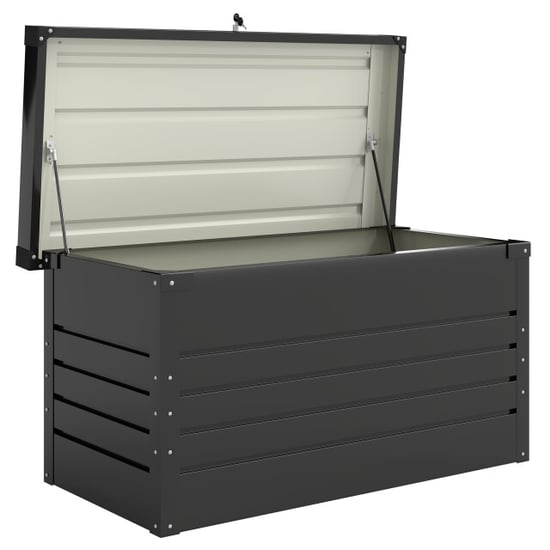 Westmann 4goodz kussenbox metaal 350l opbergbox tuin waterdicht en afsluitbaar - - Image 1
