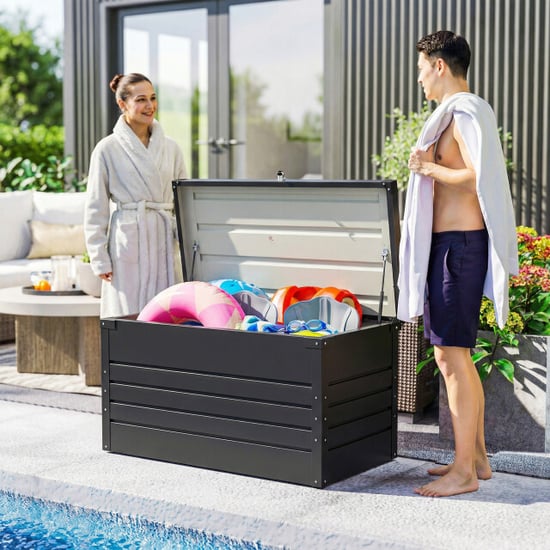 Westmann 4goodz kussenbox metaal 350l opbergbox tuin waterdicht en afsluitbaar - - Image 5