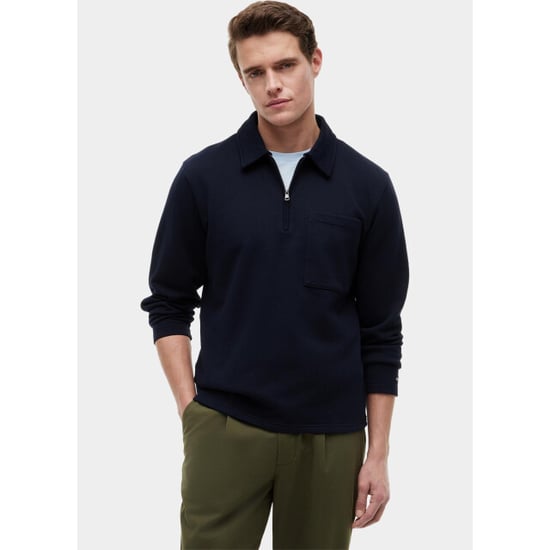 Tommy Hilfiger Half zip essential terry pocket 1/4 zip mw0mw43213/dw5 - Image 1