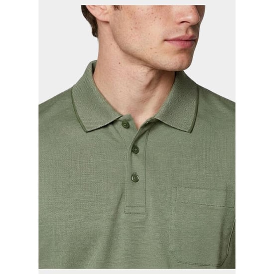 Bos Bright Blue Polo heren easy care 214008484/541 cactus - Image 3