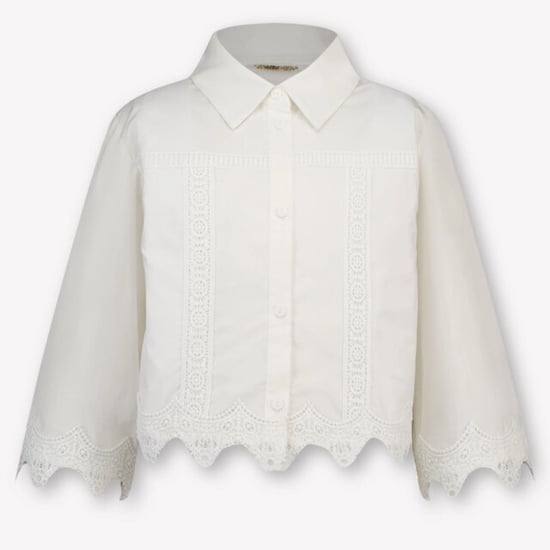 Twin-set Kinder meisjes blouse in - Image 3