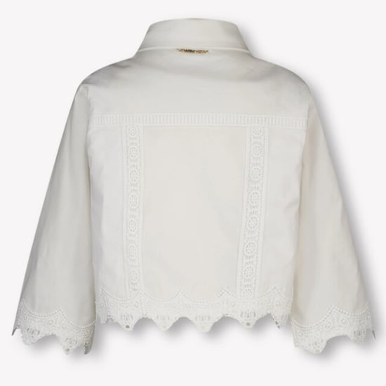 Twin-set Kinder meisjes blouse in - Image 4