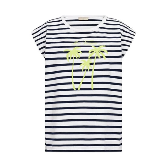 Free Quent Fqfenjal tee brilliant white & navy blue - Image 2