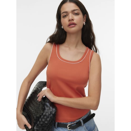 Vero Moda Vmmonna sl contrast top box jrs - - Image 3