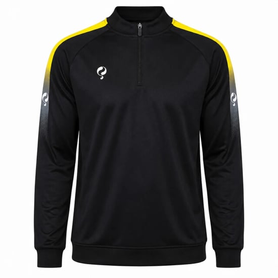 Q1905 Sweater foor zwart / geel / wit - Image 2