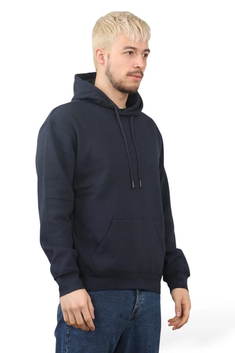 Pullover Mens Navy Hoodie Jumper Hoody Sweater - Image 3