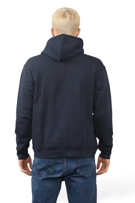Pullover Mens Navy Hoodie Jumper Hoody Sweater - Image 4